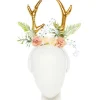 Floral Reindeer Tiara
