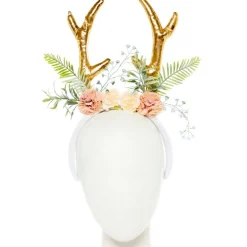 Floral Reindeer Tiara