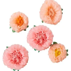 Fluffy Flower Decorations (6Pk)