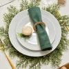 Foliage Christmas Plate Mats - 40Cm (4Pk)
