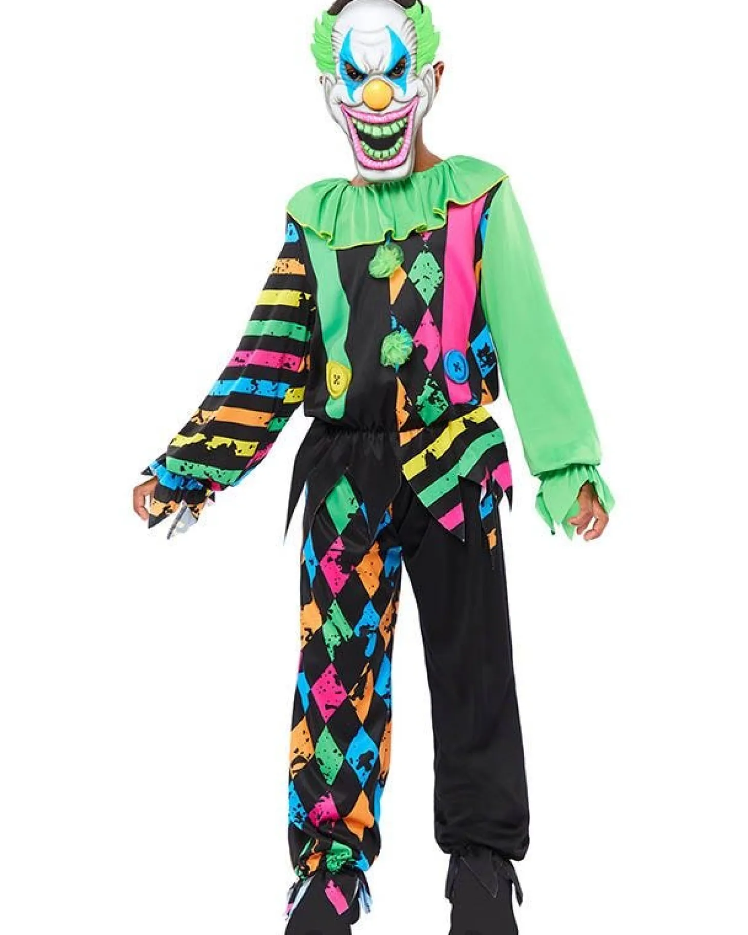 Funhouse Clown Child - Childs Costume