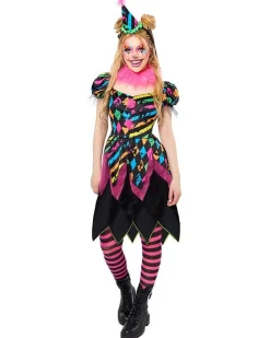 Funhouse Clown Lady - Adult Costume