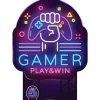 Gamer Sign Cardboard Cutout - 135Cm X 99Cm