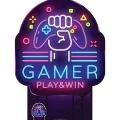 Gamer Sign Cardboard Cutout - 135Cm X 99Cm