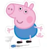 George Pig Cardboard Cutout - 60Cm X 53Cm