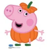 George Pig Halloween Peppa Pig Cardboard Cutout - 54Cm X 47Cm