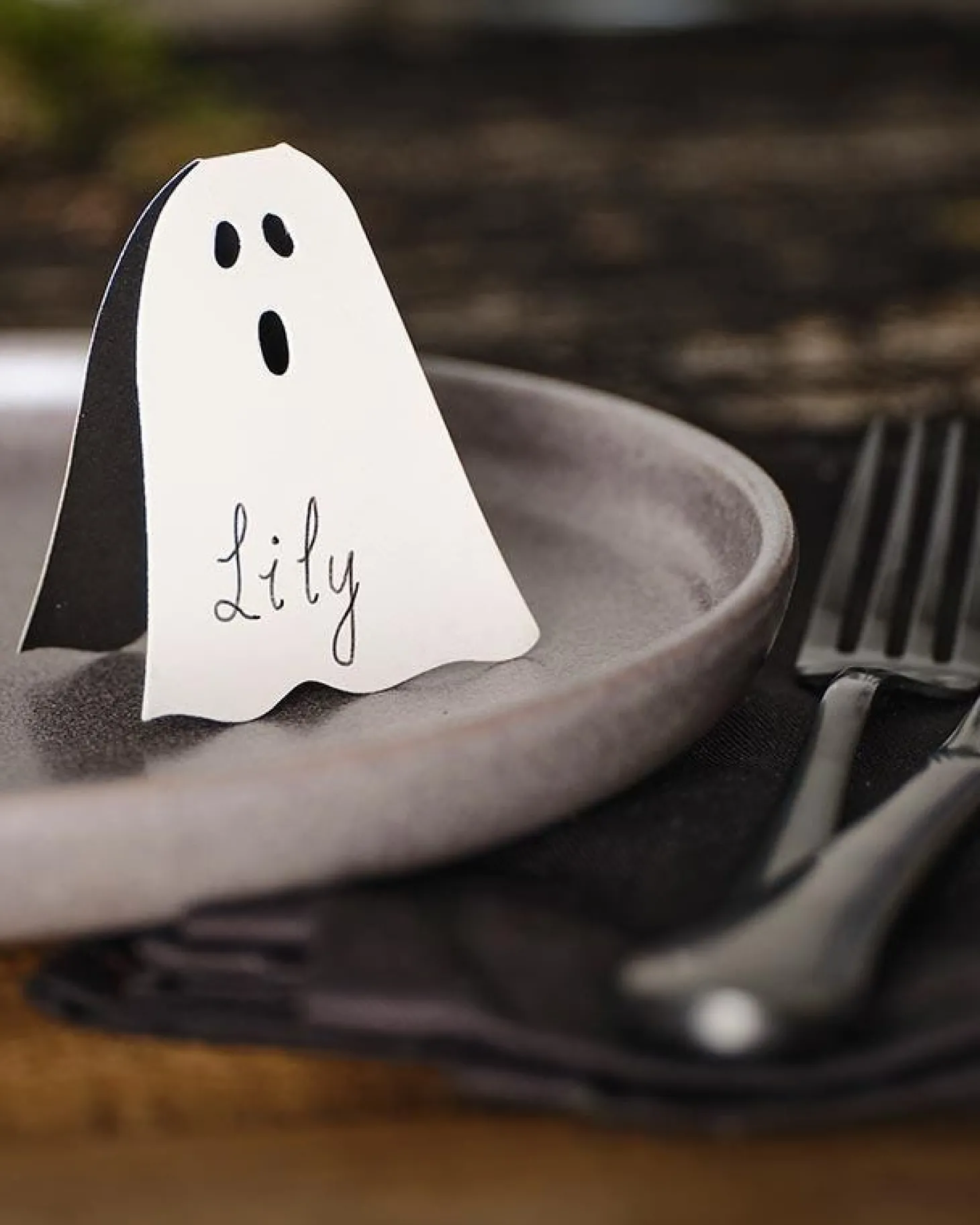 Ghost Paper Place Cards (6Pk)