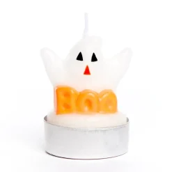 Ghost Tea Light Candles - 5Cm (3Pk)