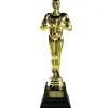 Giant Hollywood Awards Night Golden Statue Cardboard Cutout - 180Cm X 54Cm
