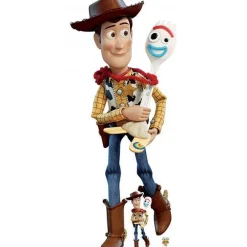 Giant Woody & Forky Cardboard Cutout - 162Cm X 63Cm