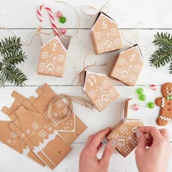 Gingerbread House Advent Calendar (24Pk)