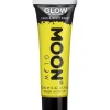 Glow In The Dark Face & Body Paint - Yellow 12Ml