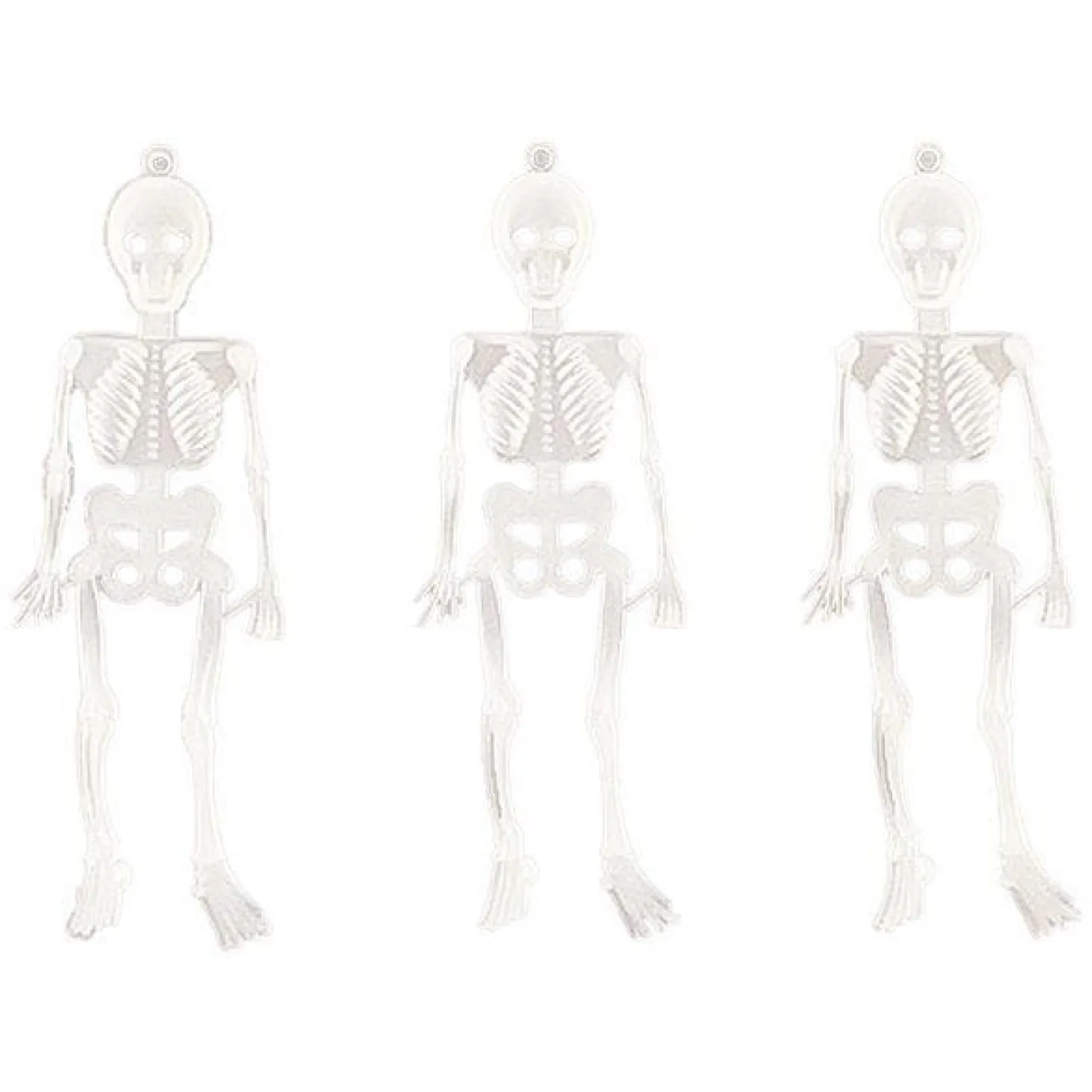 Glow In The Dark Skeletons (16Pk)