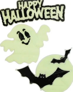 Glow In The Dark Window Clings - 20Cm - Assorted