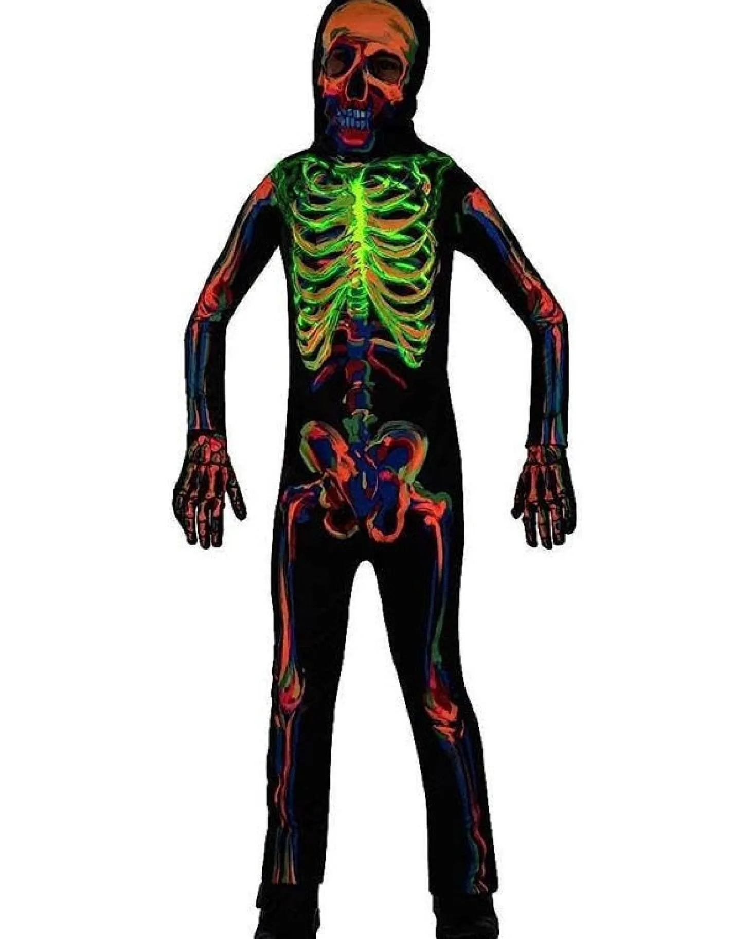 Glow Skeleton - Childs Costume