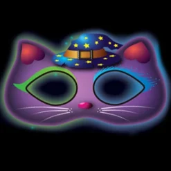Glow Stick Cat Mask - 19Cm