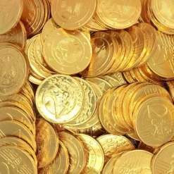 Gold Chocolate Coins - 576G