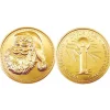 Gold Christmas Chocolate Coin - 58G