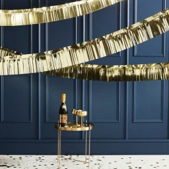 Gold Foil Fringed Garland - 5M
