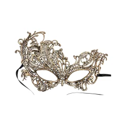Gold Lace Masquerade Mask