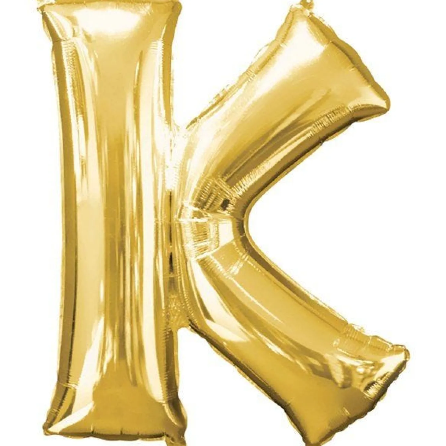 Gold Letter K Balloon - 34" Foil