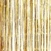 Gold Metallic Foil Fringe Curtain
