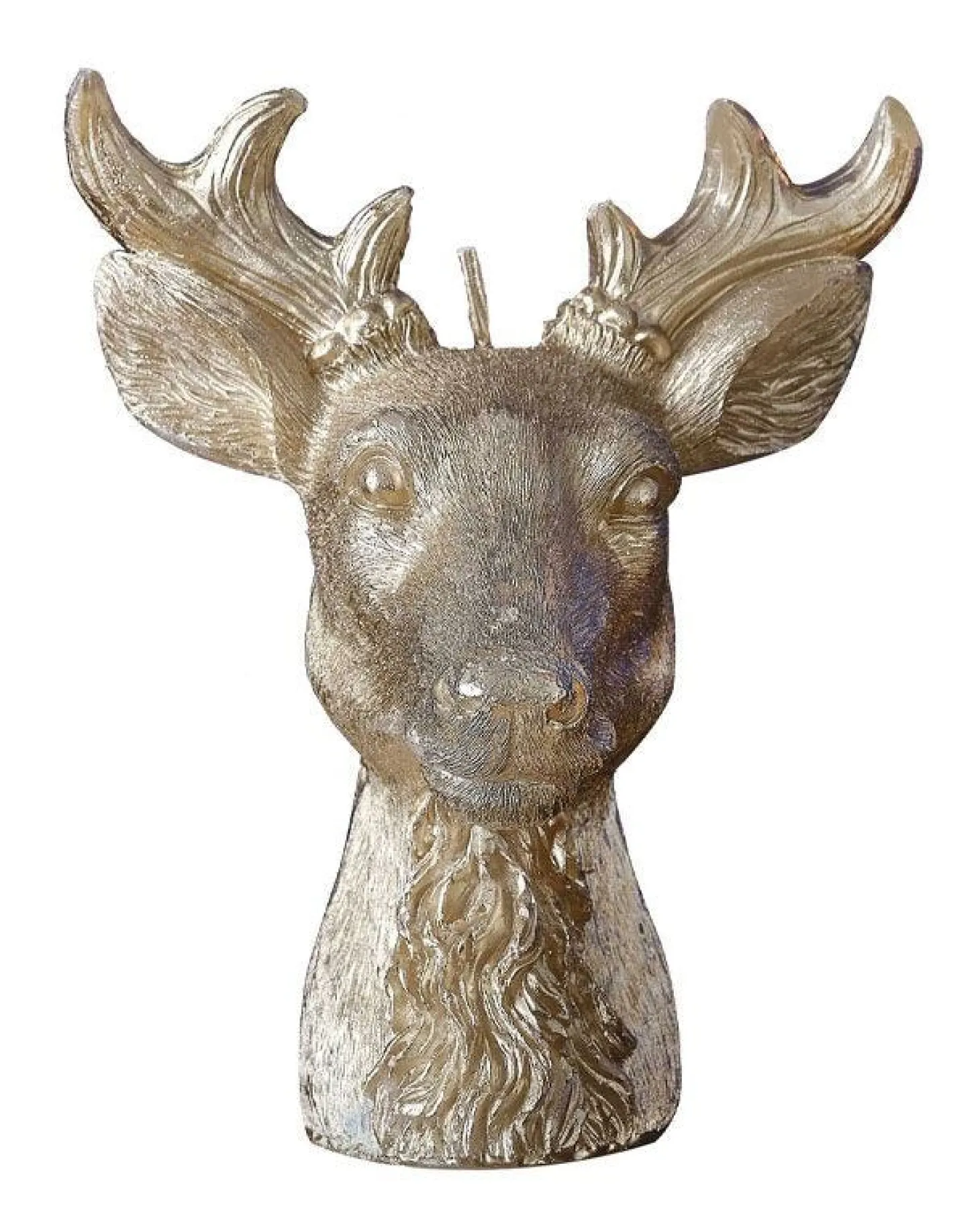 Gold Stag Head Candles