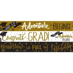 Graduation Paper Banners - 1M (3Pk)