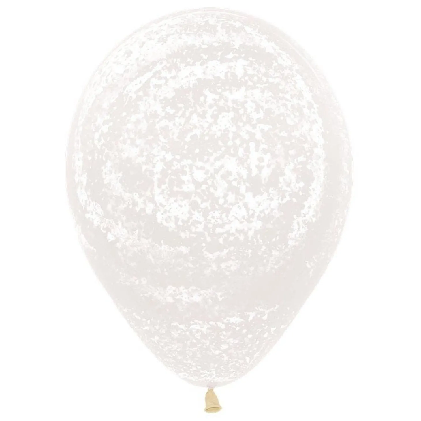 Graffiti Frosty White Balloons - 12" Latex (25Pk)