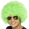 Green Afro Wig