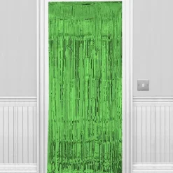 Green Foil Door Curtain - 2.4M X 92Cm