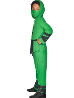 Green Ninja Warrior - Child And Teen Costume