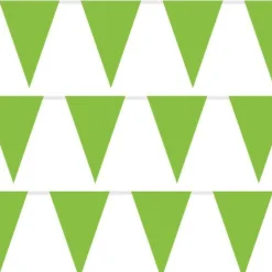 Green Plastic Bunting - 10M