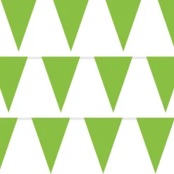 Green Plastic Bunting - 10M
