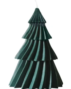 Green Tree Shaped Candle