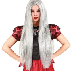 Grey Long Wig