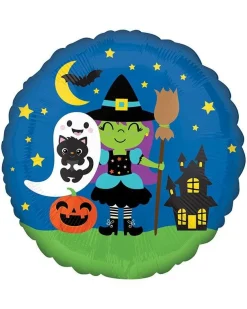 Halloween Crew Balloon - 18" Foil