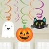 Hallo-Ween Friends Hanging Swirls (6Pk)
