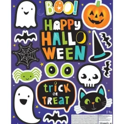 Hallo-Ween Friends Window Stickers