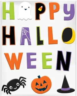 Hallo-Ween Friends Window Gel Clings