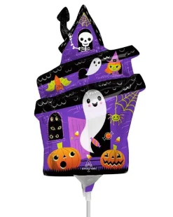 Halloween Haunted House Mini Shape Foil Balloon
