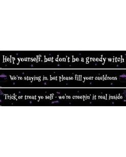 Halloween Help Yourself Paper Banners - 1M