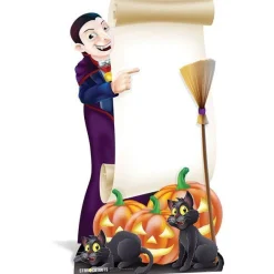 Halloween Sign Cardboard Cutout - 185Cm X 99Cm