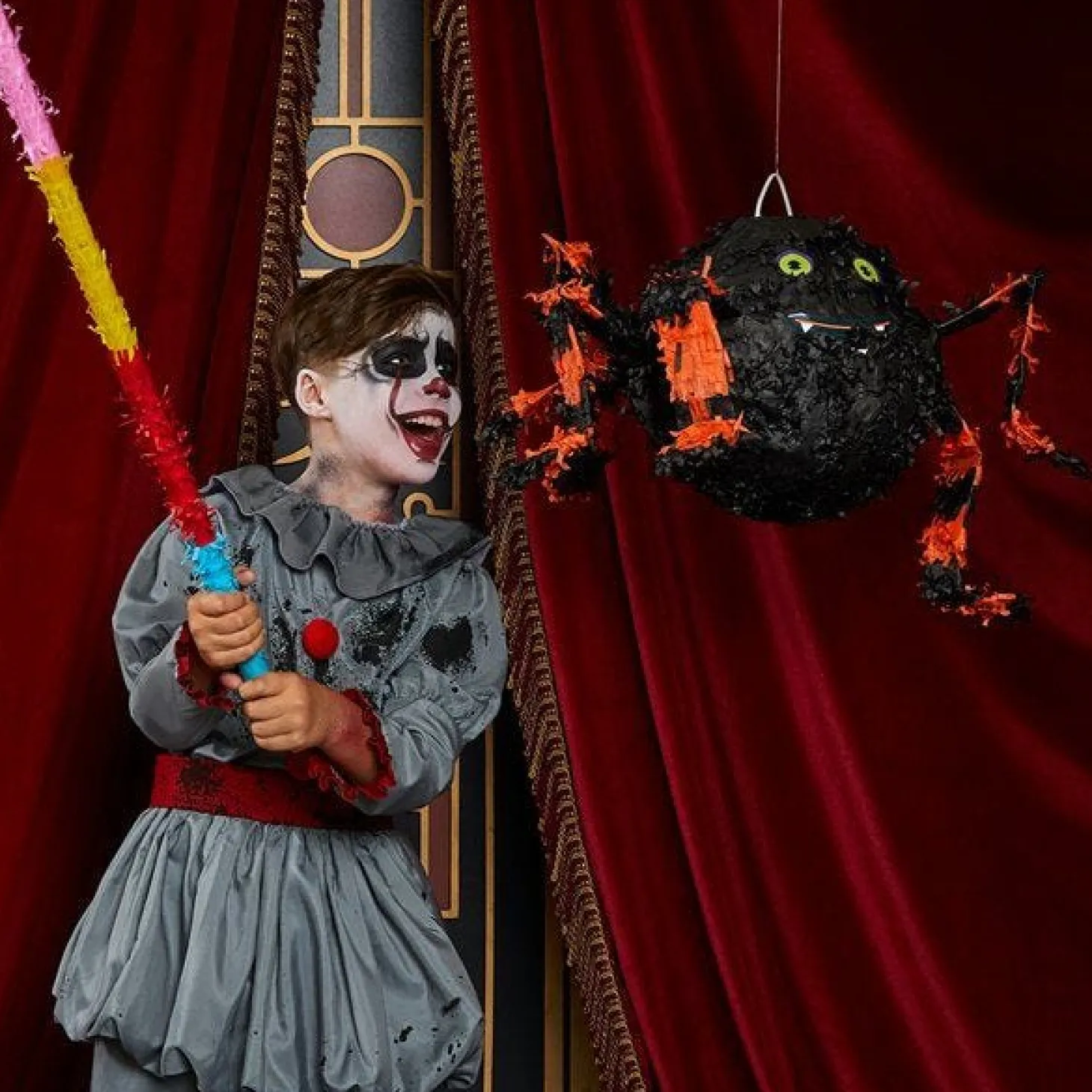 Halloween Spider Pinata - 52Cm X 28Cm