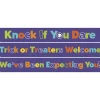 Halloween Trick Or Treat Paper Banners - 1M
