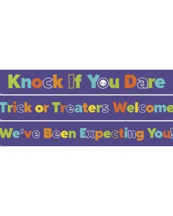 Halloween Trick Or Treat Paper Banners - 1M