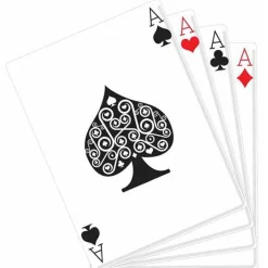 Hand Of Cards Cardboard Cutout - 150Cm X 100Cm