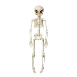 Hanging Alien Skeleton - 42Cm