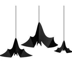 Hanging Paper Bats (3Pk)