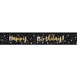 Happy Birthday Add An Age Foil Banner